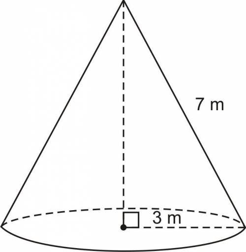 What is the volume of the cone? Use 3.14 for π. Round your answer to the nearest hundredth.