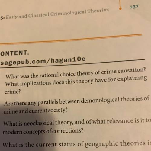 Are there any parallels between demonological theories of crime and current society?