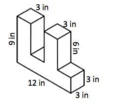 What is the VOLUME of the composite figure below?