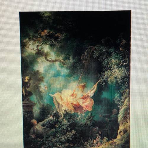 Look at this painting by Jean-Honoré Fragonard. The soft colors, sensuality, and luxury of this pain