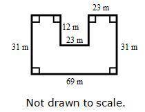 Find the area of the complex figure. Note: Enter your answer and show all the steps that you use to