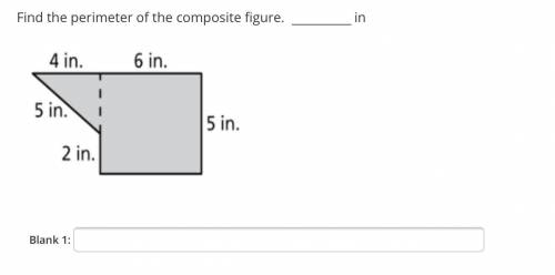 Find the perimeter of this figure