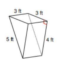 Find the volume of the prism