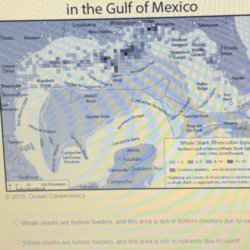 What explanation best describes why the highest reported sightings occur near the mouth of the Missi