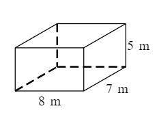 A company made a storage container with sheet steel walls. The container was in the shape of a recta