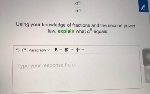 Using ur knowledge of fractions and the second power law, explain