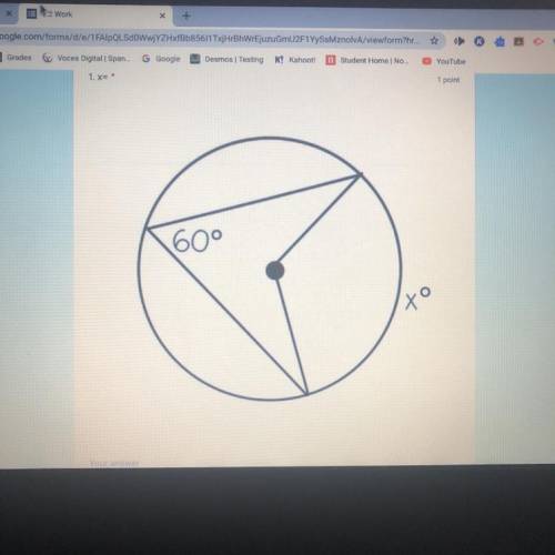 Solve for x. please help :)