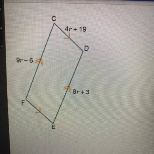 What is the value of r