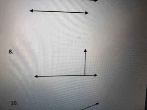 Is this a transversal, parallel, perpendicular.