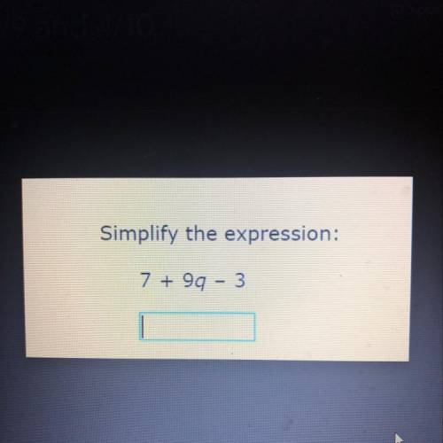 Simplify the expression: 7+99 - 3 (I need help ASAP)