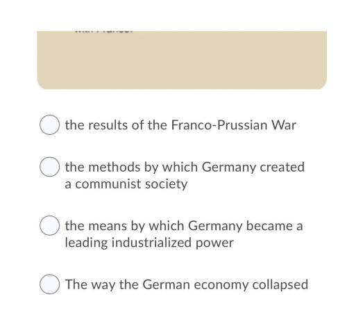 I need help like, the first picture is the problem and the second one is the answer choices. Please