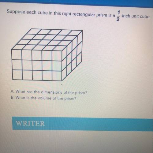 What are the dimensions of the prism and what is the volume