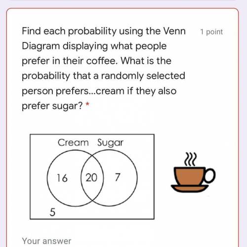 What is the probability that a person prefers both cream and sugar?