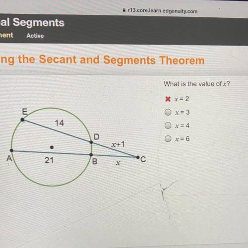 What is the value of X