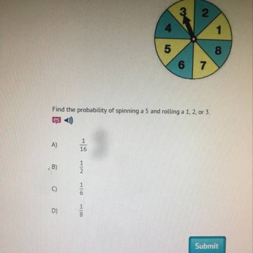 What is the probability of spinning a 5 and rolling a 1 , 2 or 3 ??