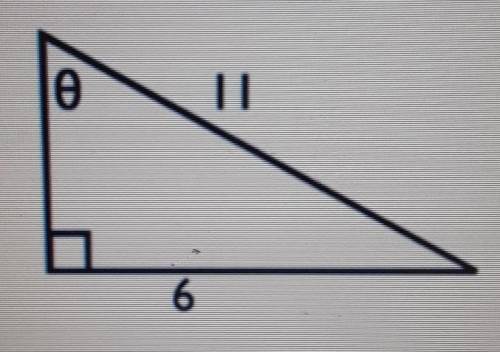 Solve for missing angle Round to nearest whole number