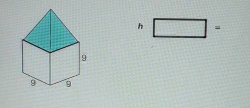 The volume of the composite solid is 999 cubic units. What is the height of the pyramid?