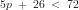 What is the solution to the inequality shown below? A  p < 9.2 B  p > 9.2 C  p < 19.6 D  p