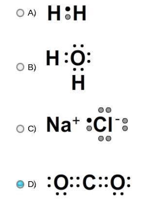 Which is an electron dot diagram of an ionic compound?