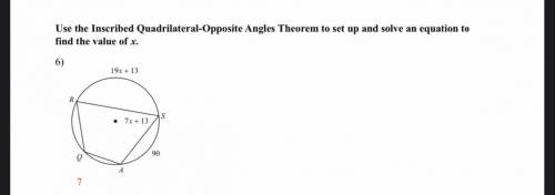 The answer is 7 but does anyone know how to show the work ?