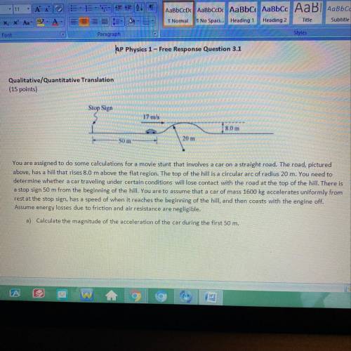 Qualitative/Quantitative Translation (15 points) You are assigned to do some calculations for a movi