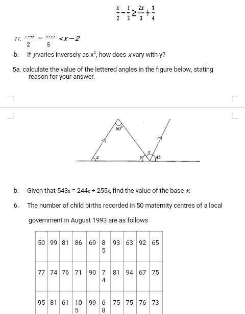 The same math question