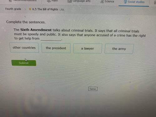 What did the with amendment say about anyone accused of a crime has the right to get help from?