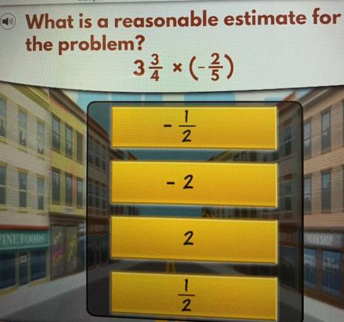 What is reasonable estimate for the problem