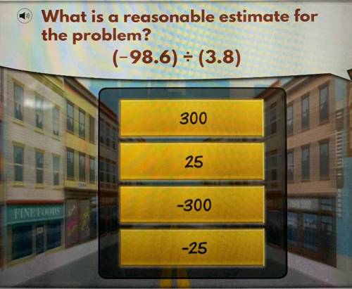 What is a reasonable estimate for the problem