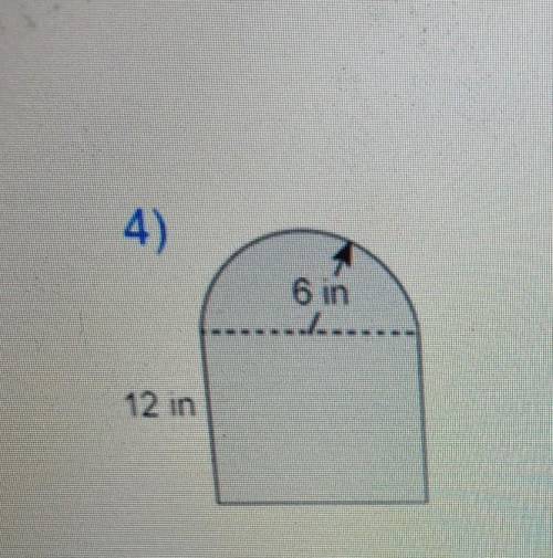 What is the area of this compound shapes?