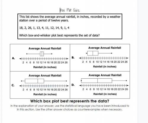 100 POINTS BRAINLIEST YOU NEED TO ANSWER AND EXPLAIN why what you picked is right and why what you d