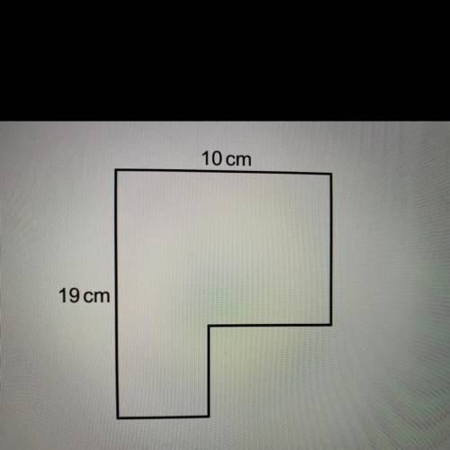 Calculate the perimeter of this shape.