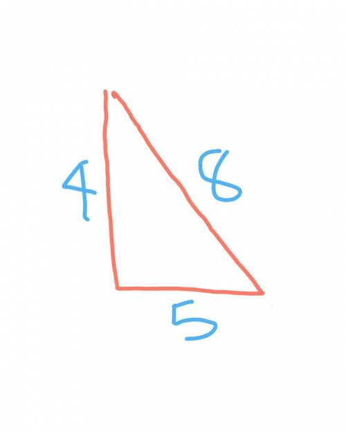 Find the area of the triangle?*