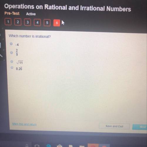 Which of them are irrational? Help please.