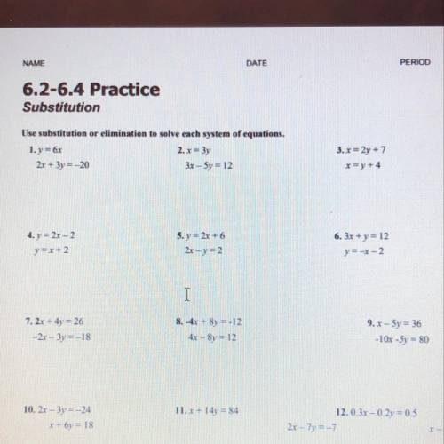 Can someone help me with number 7 and 9 with shown work