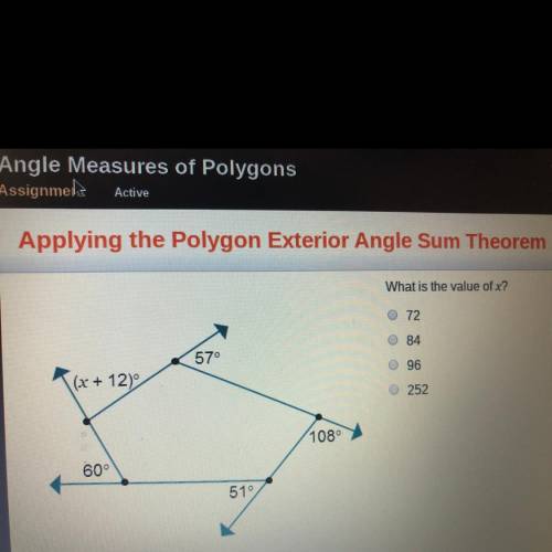 What is the value of x?