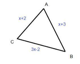 Which statement is false about the relationship of the sides in the triangle shown in the picture be