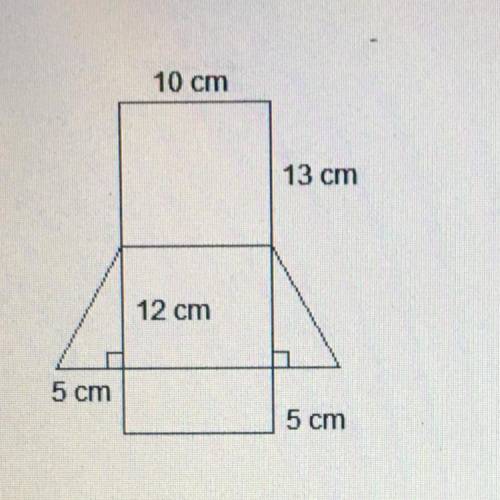 Which equation can be used to calculate the surface area of the triangular prism net show below? 10