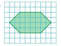 Estimate the perimeter of the figure to the nearest whole number.