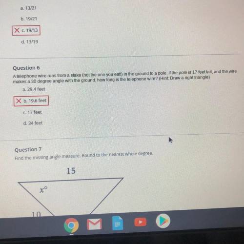 Can someone help me with number 6 answer is not B I’m not sure what is I need help plzzzzz