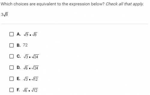 Can someone please help! it looks like none of these are correct to me