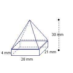 WILLBEMARKEDBRAINLIEST!!  Sophie found the volume of the figure below by using the steps shown.  Wha