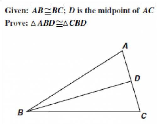 1.)Which method listed below could not be used to prove that two triangles are congruent? a. Prove a