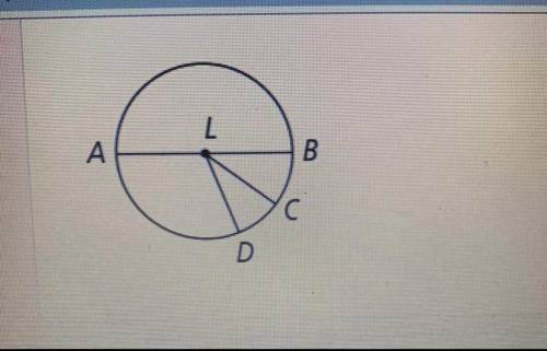 Can someone please help me with this I don’t know how to do it  1. Which is a major arc in circle L?