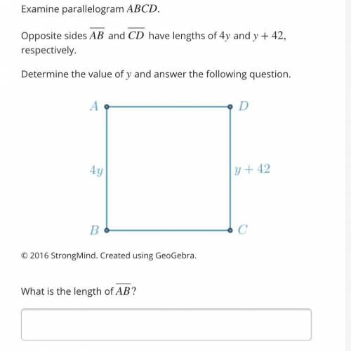 What is the length of AB—?