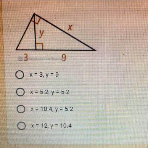 Solve for X and Y. Please answer for me