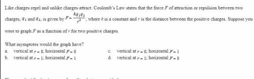 Like charges repel and unlike charges attract. Coulomb’s Law states that the force F of attraction o
