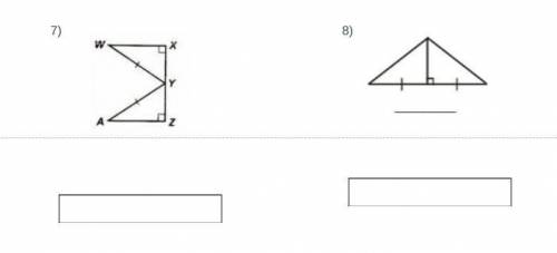 Part 3 : In this unit, you learned about three acceptable criteria for identifying congruent triangl