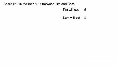 Hi anybody tell me teh answer for tim and sam