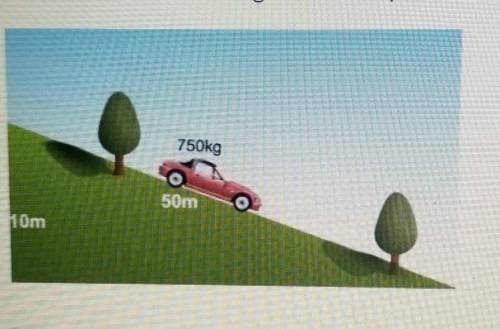 Question 11 (1 point)How can we increase the gravitational potential energy of the car?SRAR750kg50mT